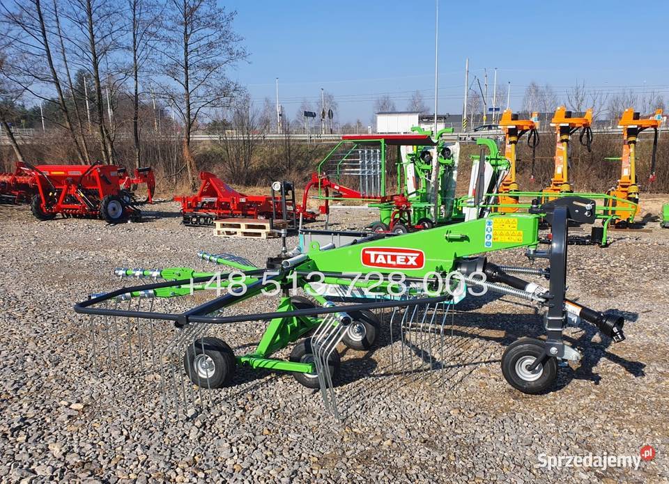 Zgrabiarka karuzelowa TALEX SPYDER 36m 42m Gołaczewy