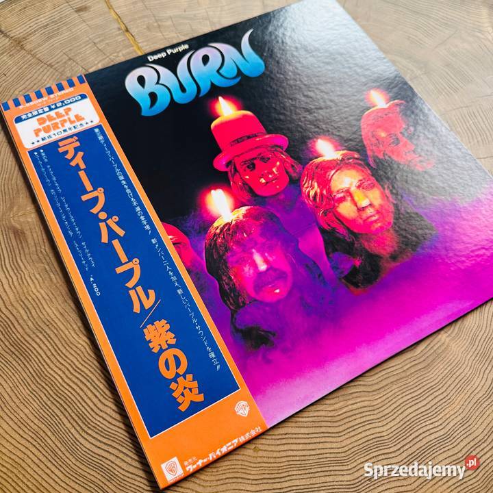 Deep Purple Burn EXM Japan Obi LP 1979 Warner płyta winylowa Poznań sprzedam