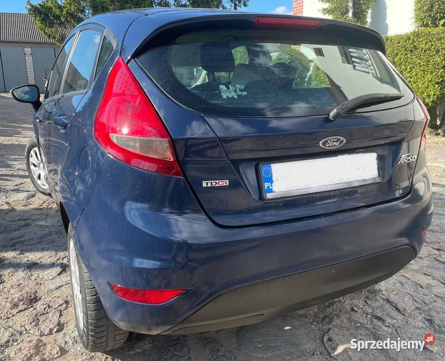 Ford Fiesta mk7 warmińsko-mazurskie Nowe Miasto Lubawskie