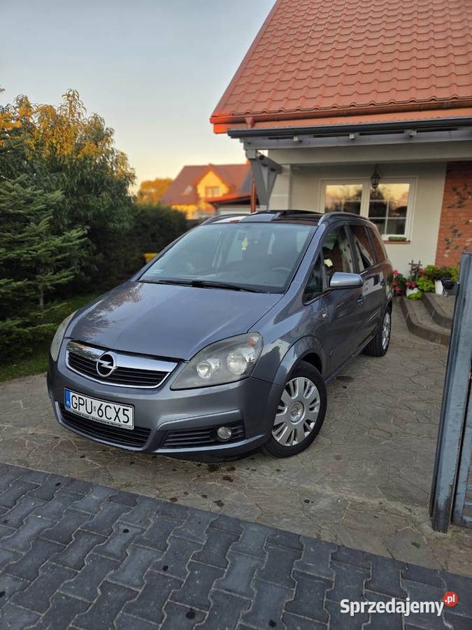 Opel Zafira 19cdti Automat Rok produkcji 2005 pomorskie