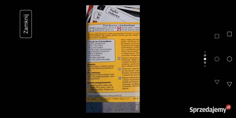 Karty z przepisami Moszczenica