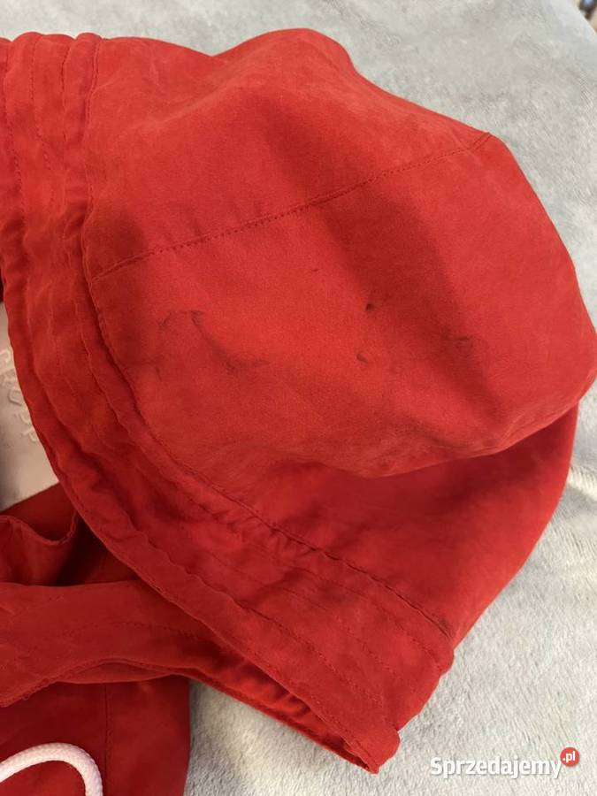 Czerwona kurtka matowa parka Cropp HIT Cropp podkarpackie Jasło