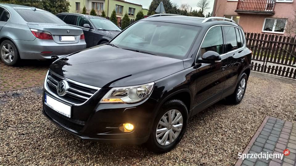 Volkswagen Tiguan 20TDI Czarny 4Motion Zadbany Tiguan Toruń