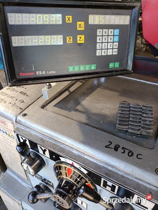 Tokarka do metalu Holzmann odczyty Tug 40 Cu 400 Maków Podhalański sprzedam
