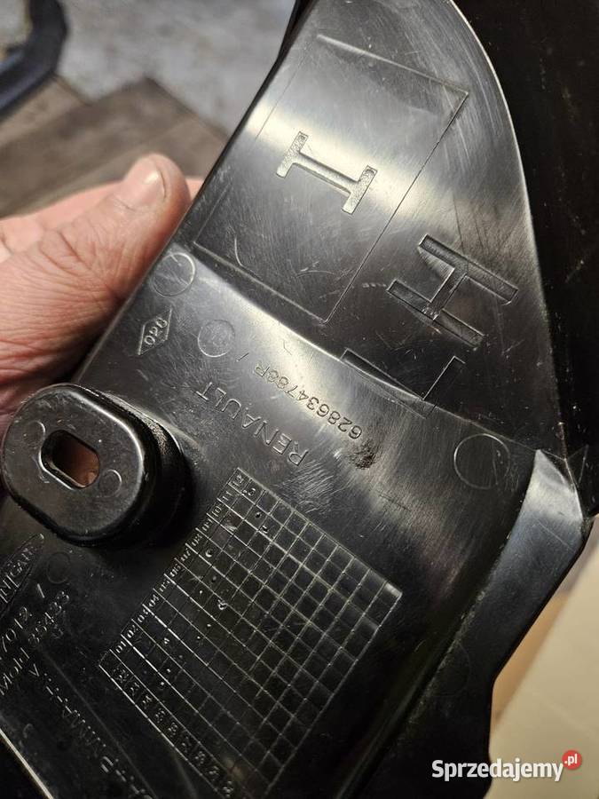 RENAULT SCENIC V ETECH ŚLIZG MOCOWANIE ZDERZAKA Międzychód