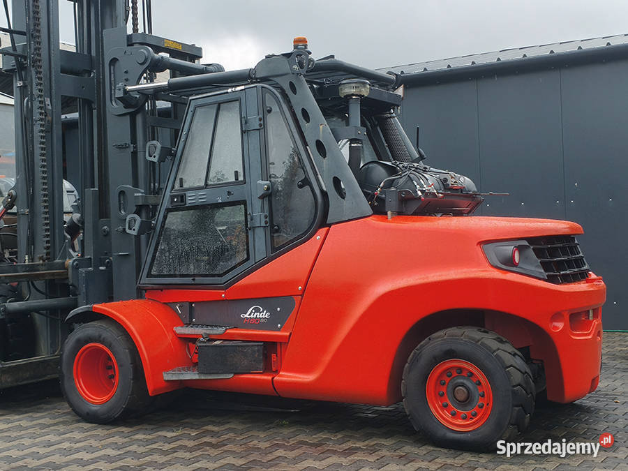 Wózek widłowy Linde H80T031100 duplex 335 m LPG