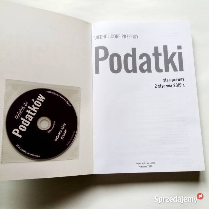 Podatki ujednolicone przepisy stan prawny 2 Łódź
