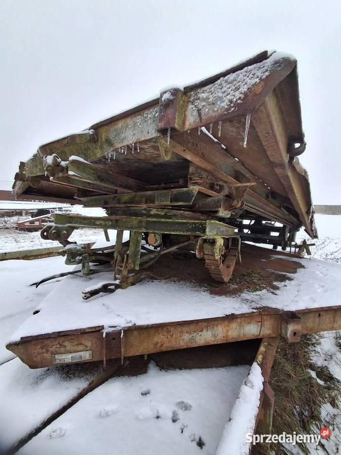 Przyczepa wywrotka thk5 bez osi Osówka