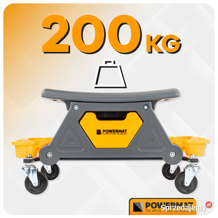 krzesło warsztatowe stołek taboret na kółkach Katowice