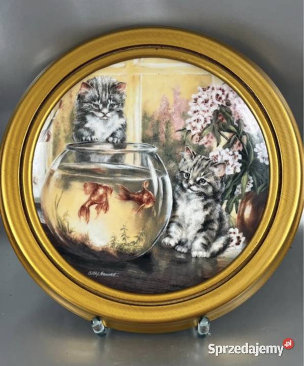 Talerz w ramce do zawieszenia Franklin Zielona Góra sprzedam