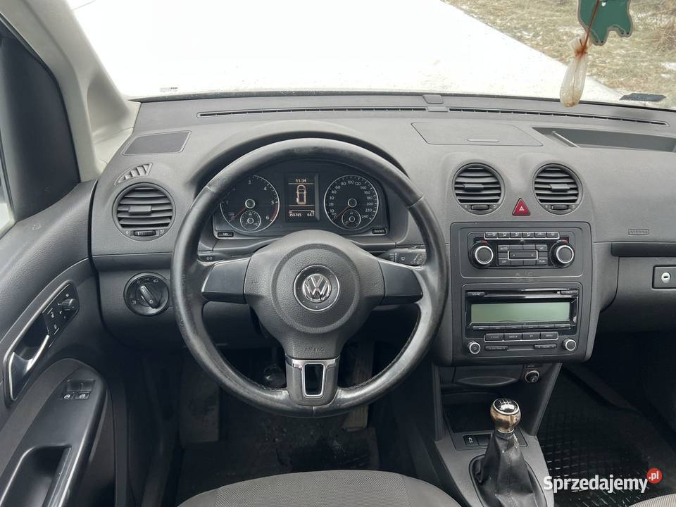 VW Caddy 16 TDI 102 2011r lubuskie Zielona Góra