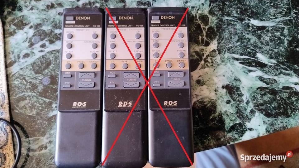 Tuner Denon TU 580RD PILOT śląskie