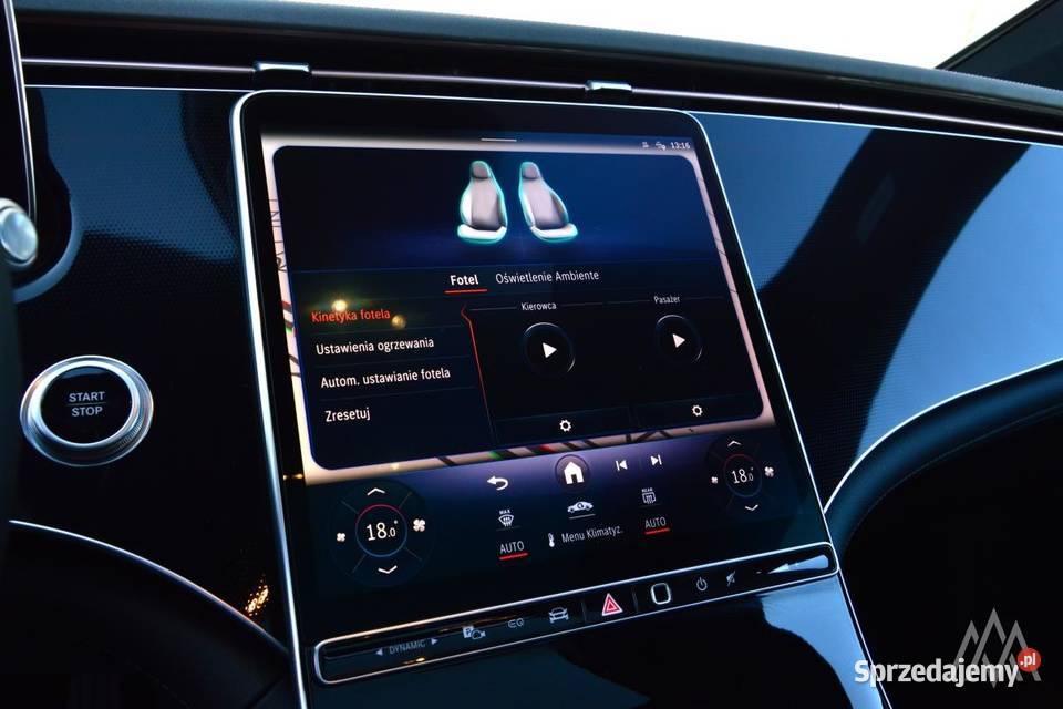 Mercedes EQS 450Pneumatyka1WłOś skrętna ASO GW radio Ruciane-Nida