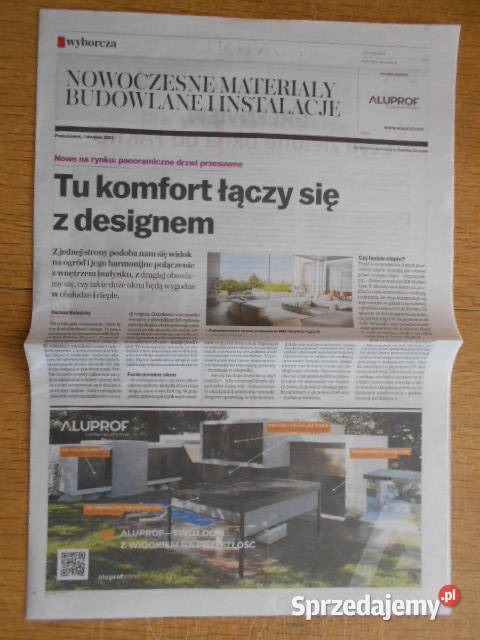 Nowoczesne materiały budowlane i instalacje G Parczew sprzedam