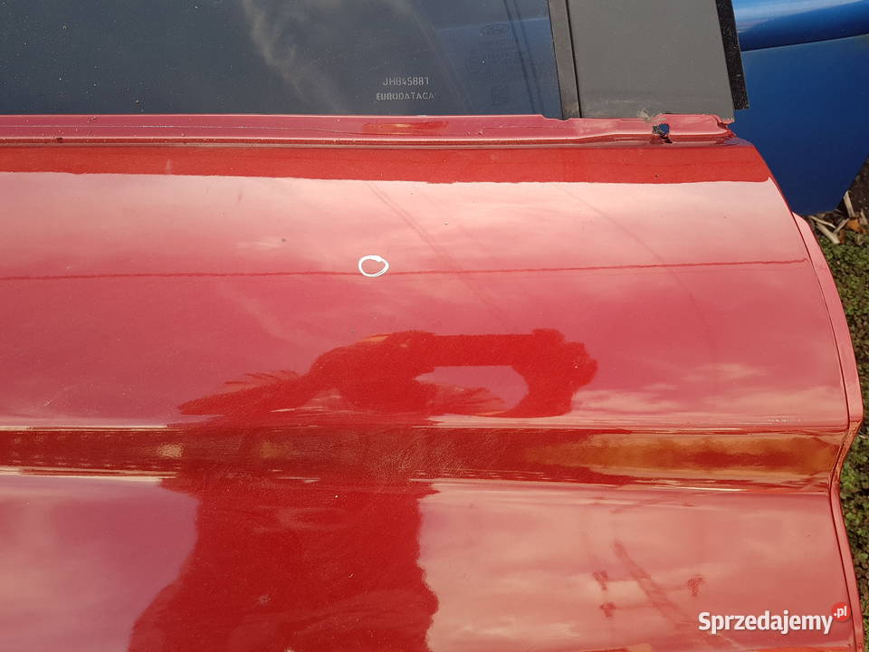 FORD FIESTA MK8 2020 DRZWI PRAWE TYLNE DRZWI TYL