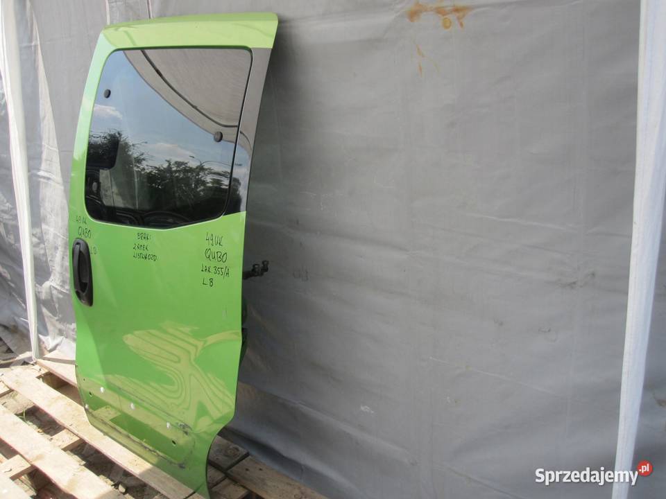 FIAT QUBO 13r drzwi przesuwne boczne lewe