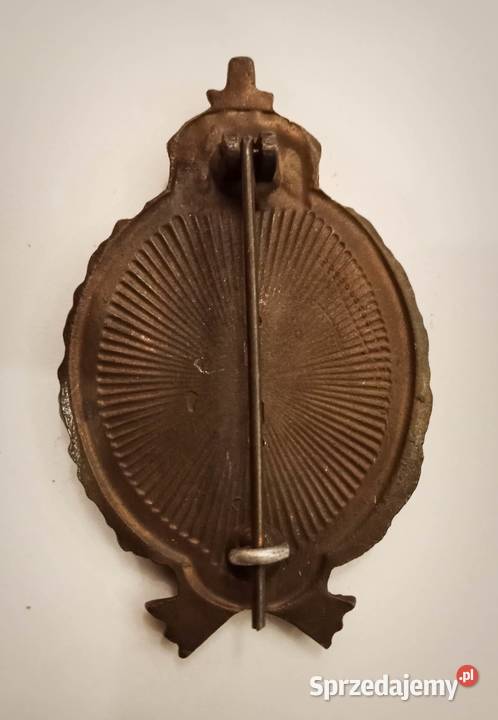 Niemiecka odznaka pamiątkowa z czaszką I wś Kraków