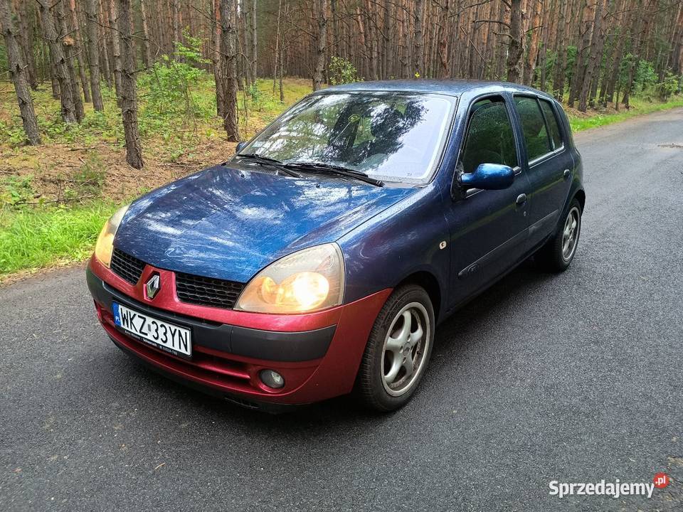 Renault Clio 16 benzynka 2004r 210 przebieg Clio Radom