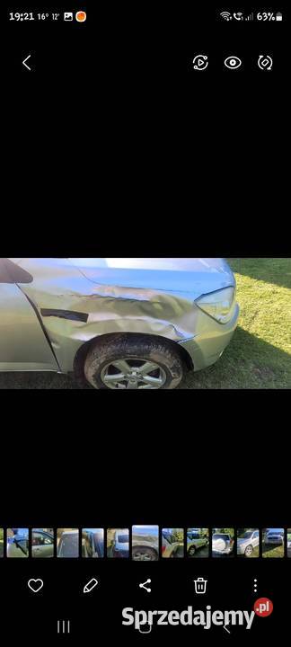 Toyota Rav4 20 BG Przetarty bok 4x4 elektrycznie ustawiane fotele RAV4 Lubatówka