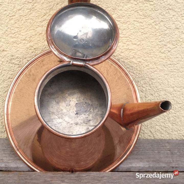 Miedziany tygielek do parzenia kawy poj 075 mazowieckie sprzedam