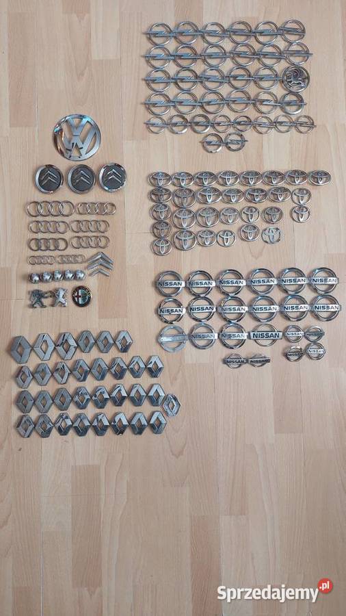 EMBLEMATY TOYOTA OPEL NISSAN RENAULT AUDI 133 zachodniopomorskie