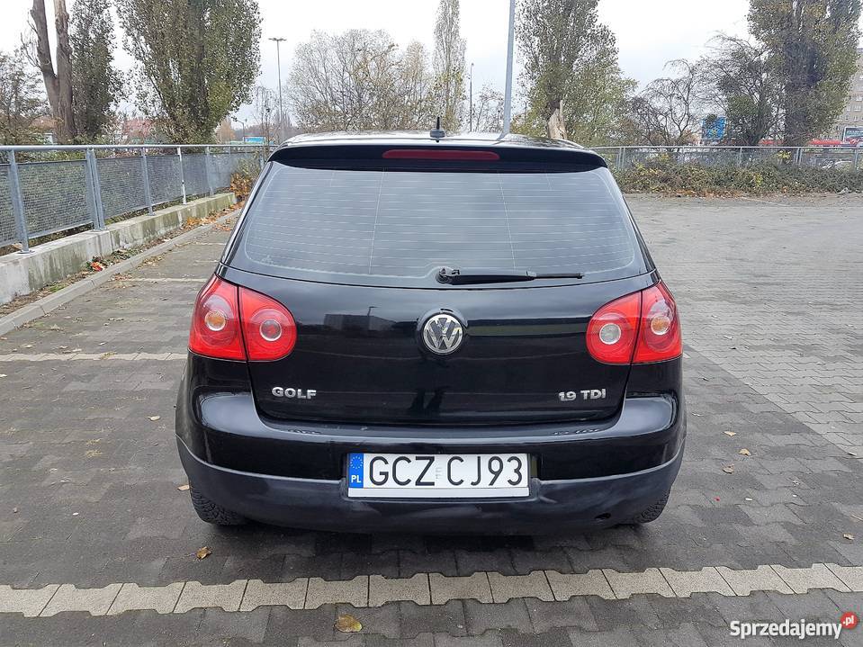 VW Golf V 19tdi 105 zadbany alufelgi manualna Poznań