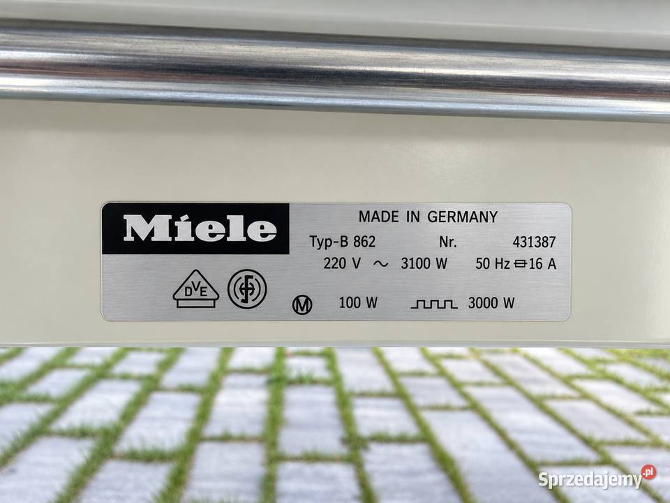 Miele B 862 MANGLE PRASOWALNICA WALCOWA 3100W Kalety