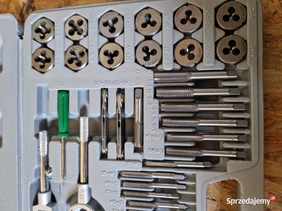 ZESTAW NARZYNEK I GWINTOWNIKÓW 60 EL wielkopolskie Głogowa