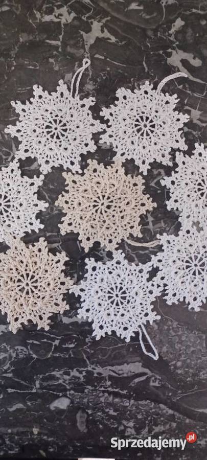 Śnieżynki szydełkowe Bielsko-Biała