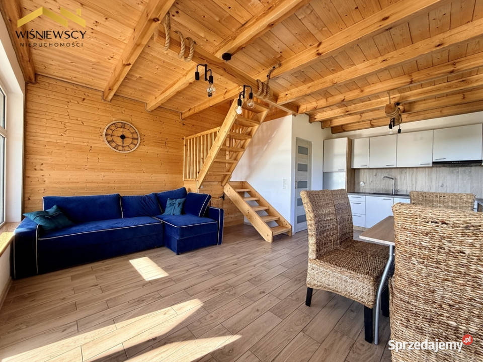 Domek letniskowy Jeziorem Skarlińskim 70 mkw mieszkalny Skarlin