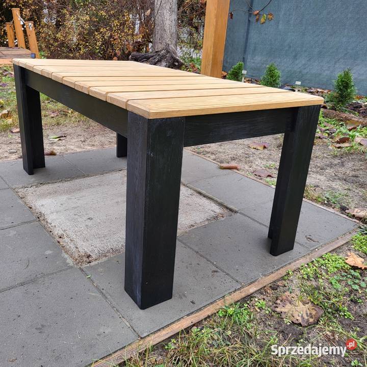 Stolik kawowy na taras balkon do salonu w stylu Sarnaki