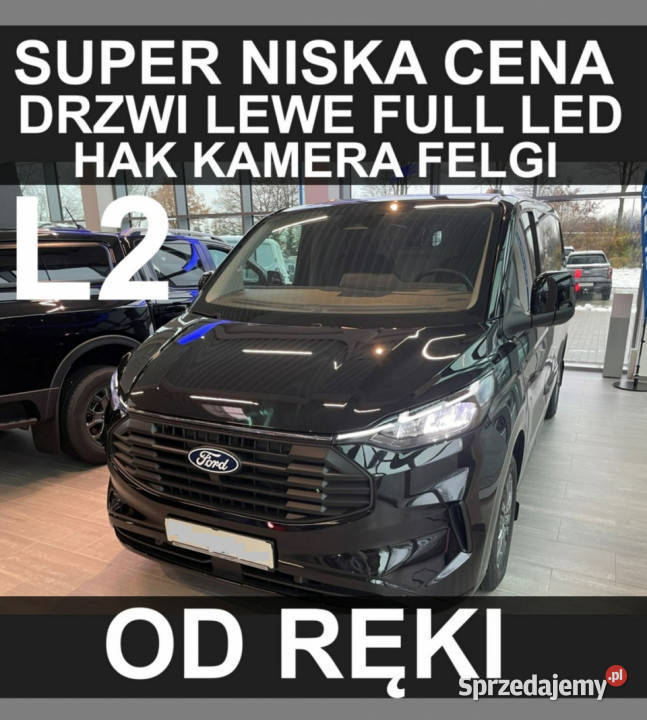 Ford Transit Custom 136 Full Led Drzwi Lewe Szczecinek sprzedam