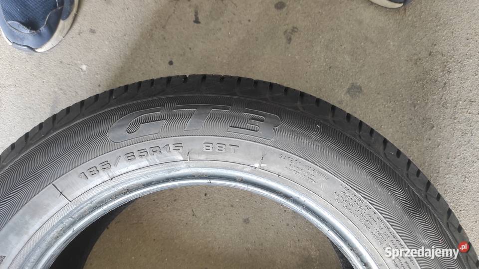 Sprzedam 4 opony letnie eko 185x65z15 Piotrków Trybunalski sprzedam