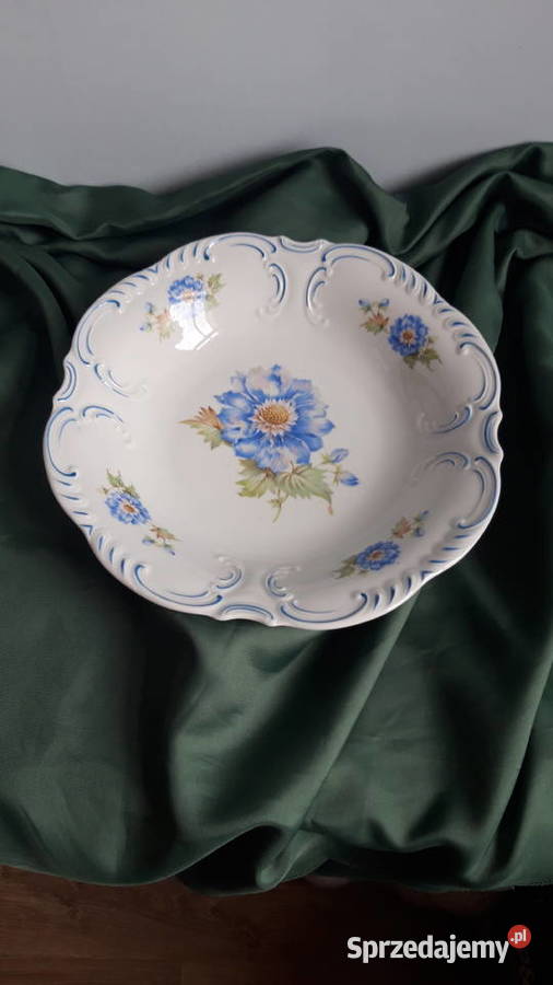 Talerz z porcelany fi 285 Bavaria Schumann Głuchołazy