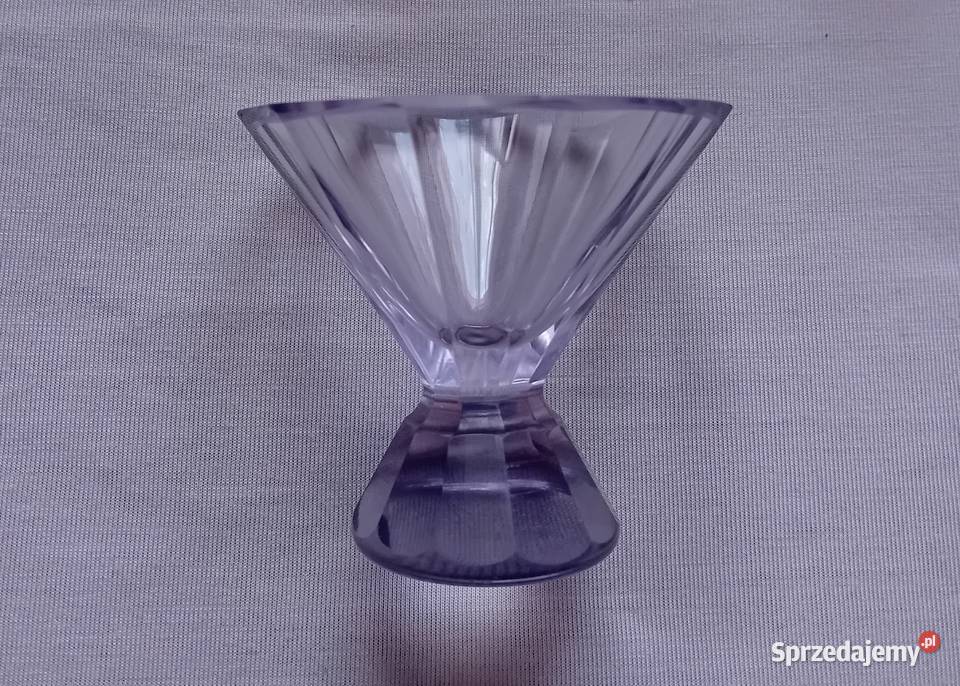 Komplet 6 kieliszków neodymowych art deco Koźminek