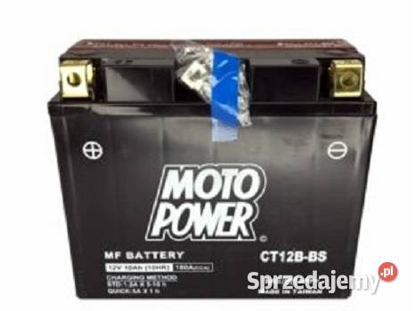 Akumulator motocyklowy MotoPower CT12B4 YT12B4 Częstochowa