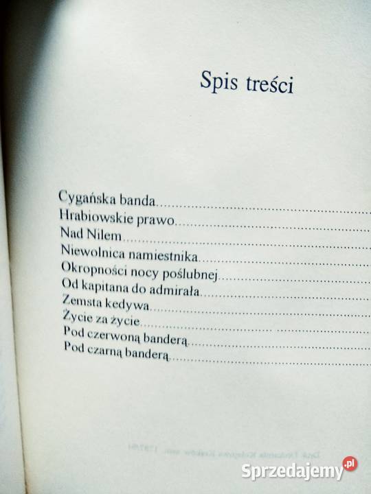 May Czarny kapitan unikatowe książki antykwariat Antykwariat Warszawa sprzedam