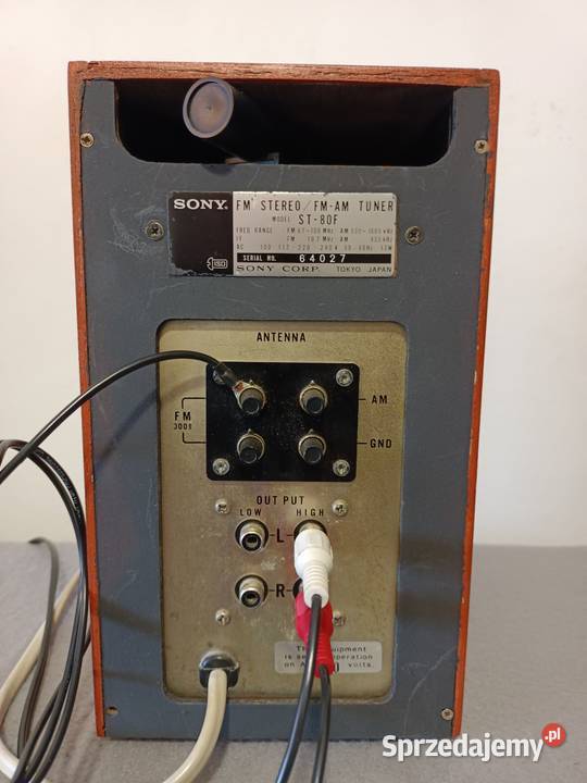 Tuner SONY ST 80 F