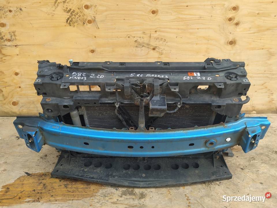 MAZDA 3 BL PAS PRZEDNI KOMPLET 22D 38J osobowe Zbierkowo
