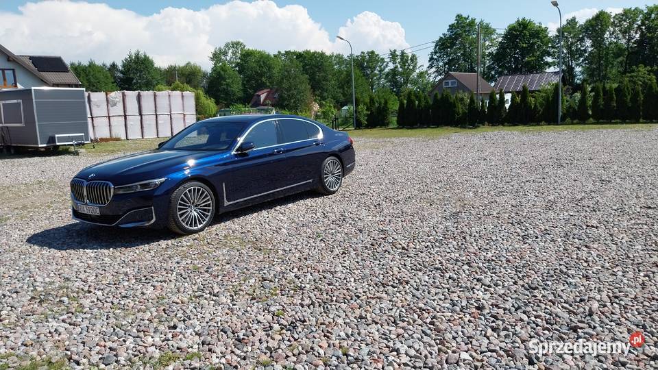 BMW 740d XDrive G11 2021r salon bezwypadkowy 3000cm3 Seria 7 pomorskie Gdańsk