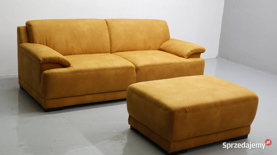 TPP sofa 3 osobowych Pufa KANAPA tkanina Poznań sprzedam