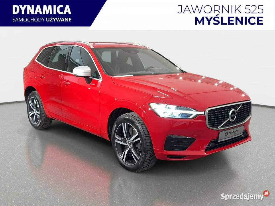 Volvo XC 60 VAT 23 RDesign 20D4 190 automat AWD elektryczne lusterka małopolskie Myślenice
