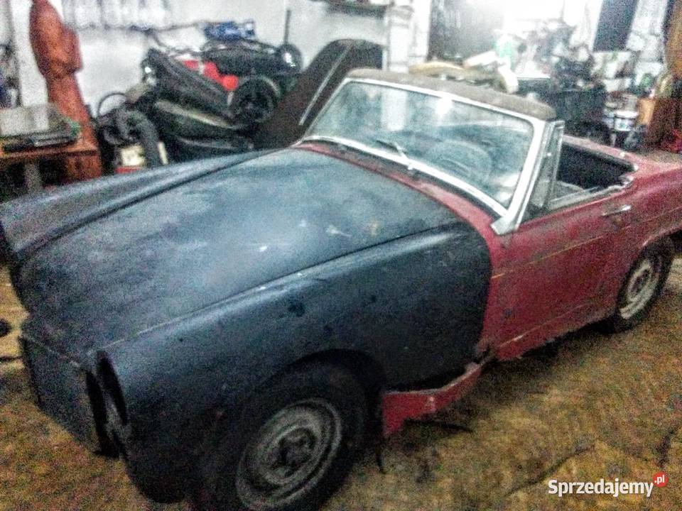 MG MIDGET SPORT części dokumenty rama anglik