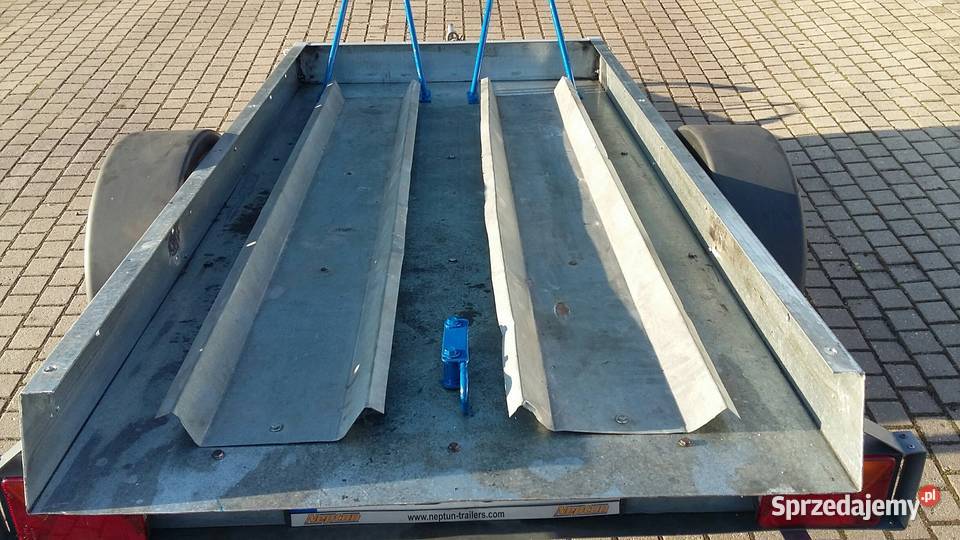 Sprzedam przyczepkę na dwa motory fabrycznie Książenice