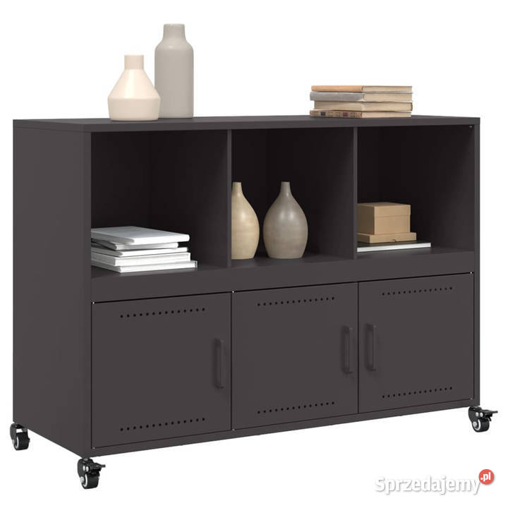 Szafka czarna 1005x39x72 stal WM846734 mazowieckie Warszawa sprzedam