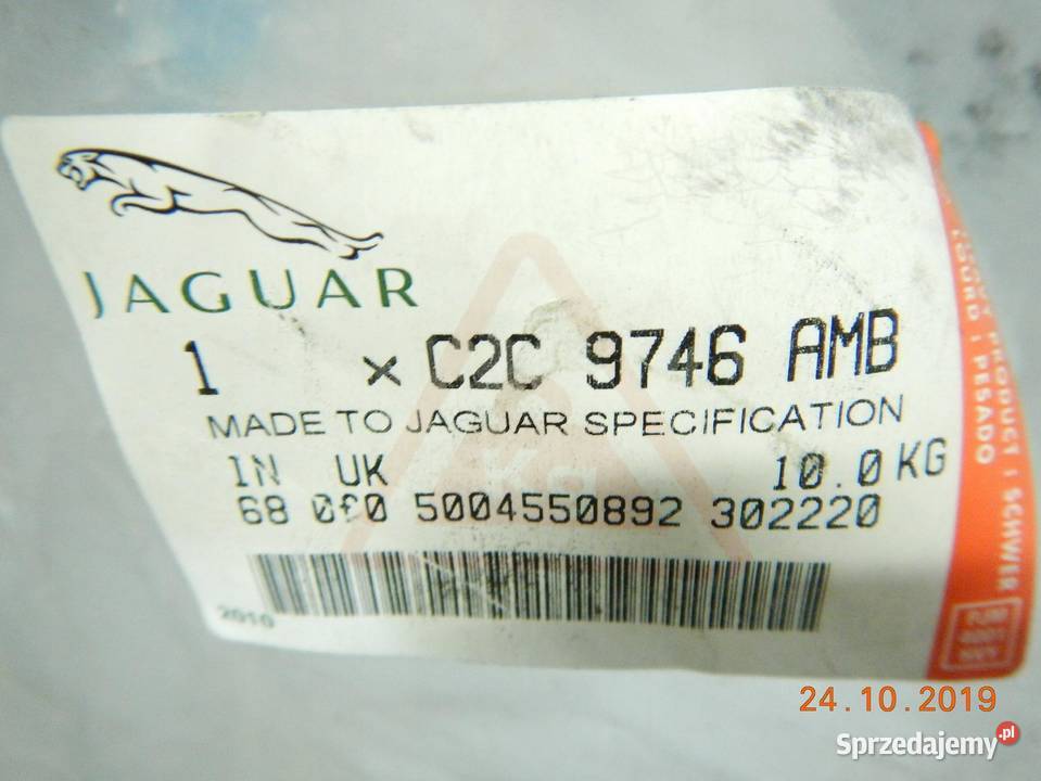 WYKŁADZINA PODŁOGA PRZÓD JAGUAR XJ C2C9746AMB sprzedam