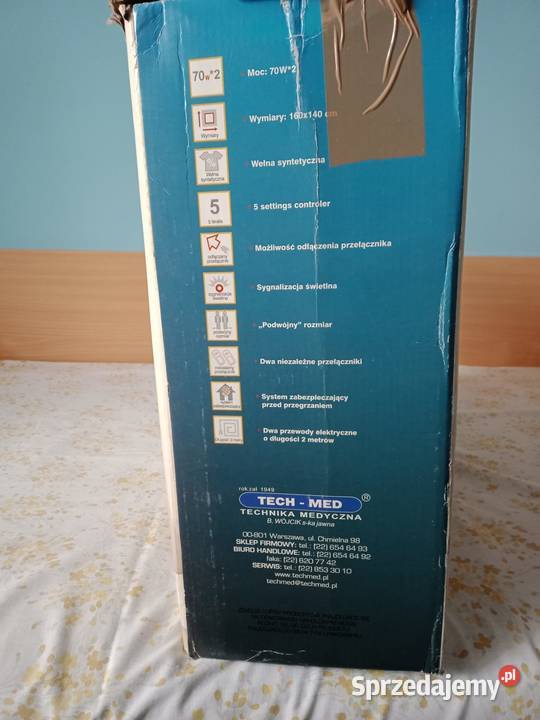 Koc ogrzewający TECH MED Wrocław
