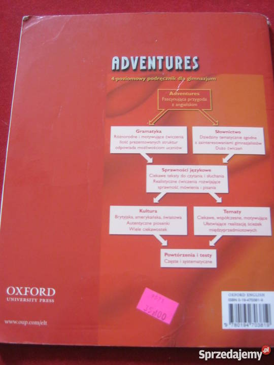 Adventures PreIntermiate Students Book Szczecin