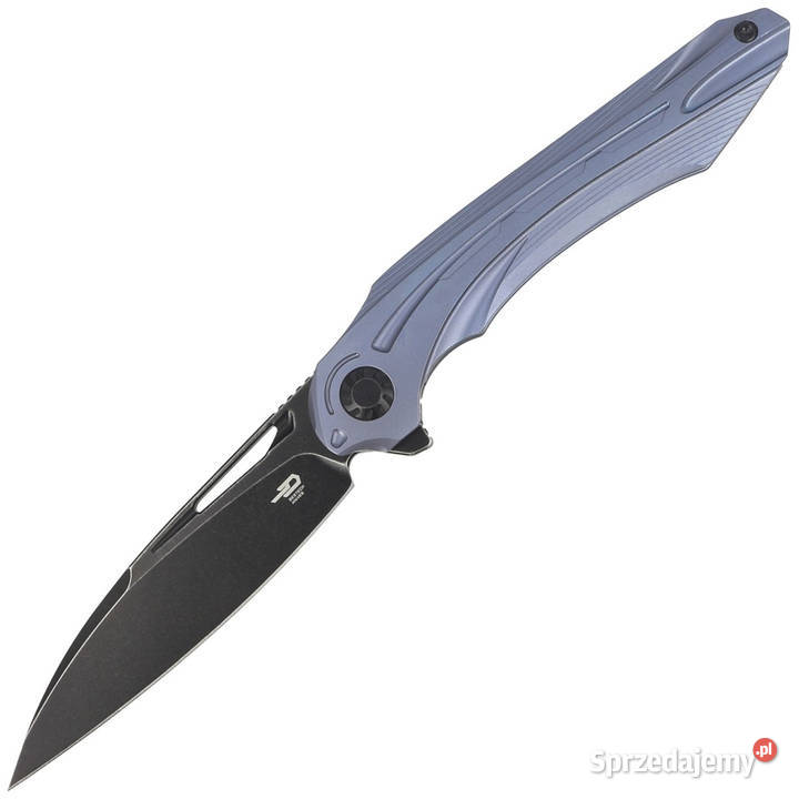 Nóż składany Bestech Wibra Blue Titanium Black Warszawa