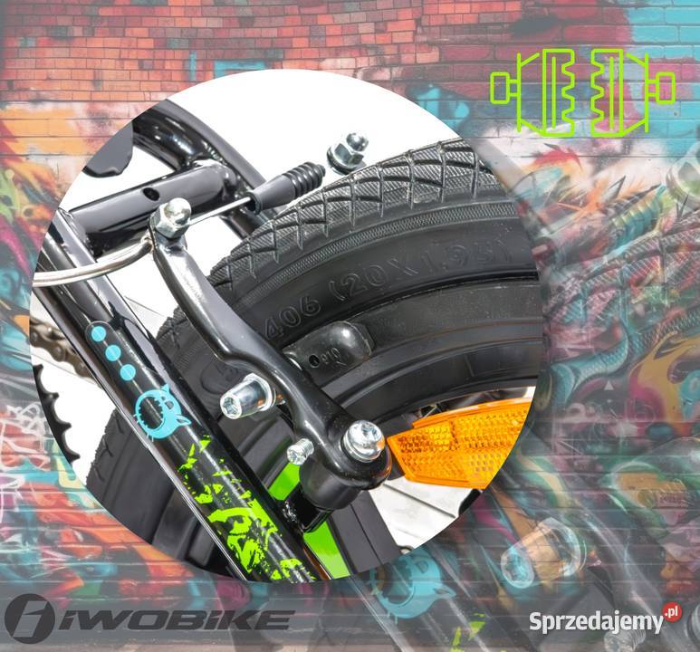 Rower Męski Damski BMX 20 Rotor 360 Pegi IWOBIKE Gorlice